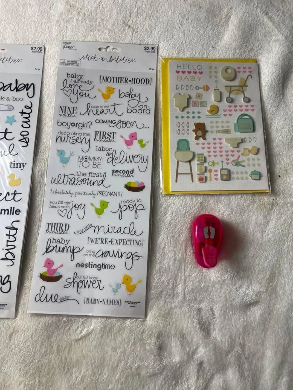 Hallmark new baby